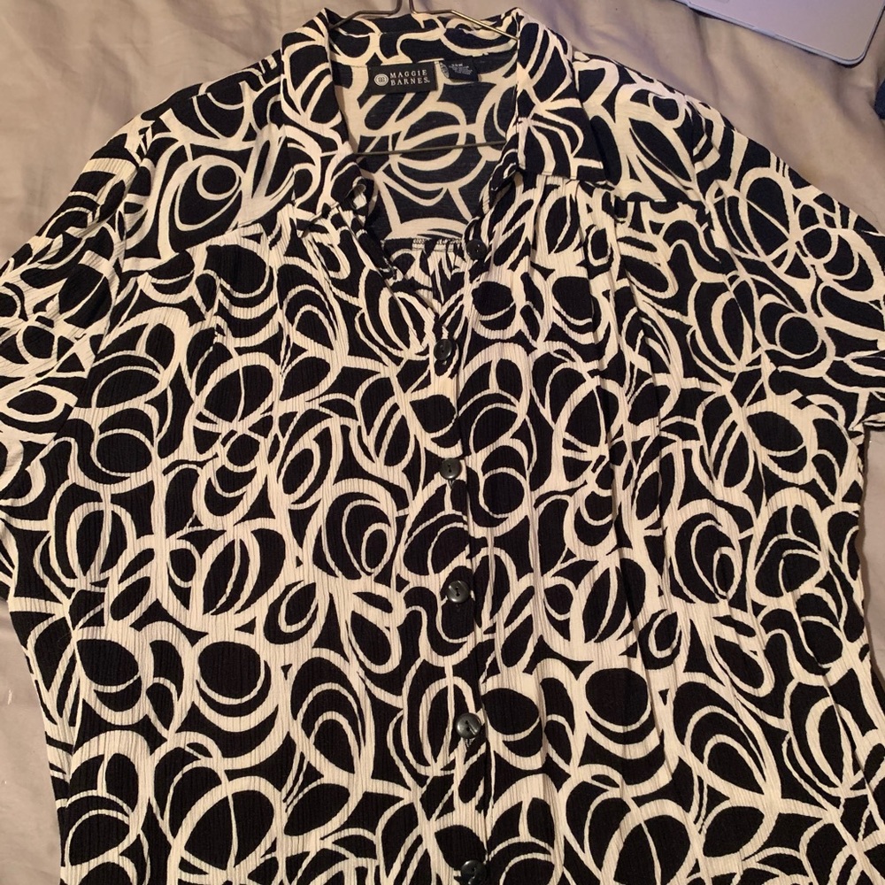 buttoned up blouse